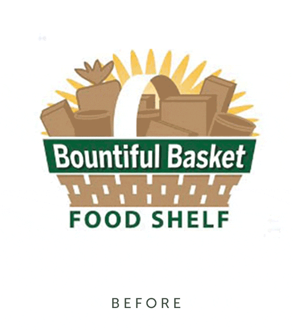Bountiful Basket Logo Transformation