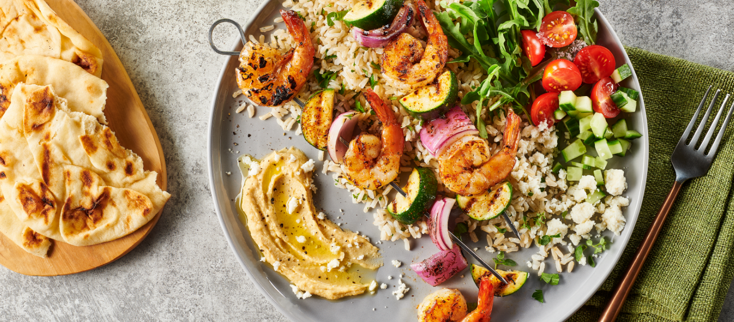 Mediterranean Shrimp Kabobs