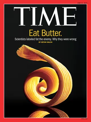 Time magazine - eat butter